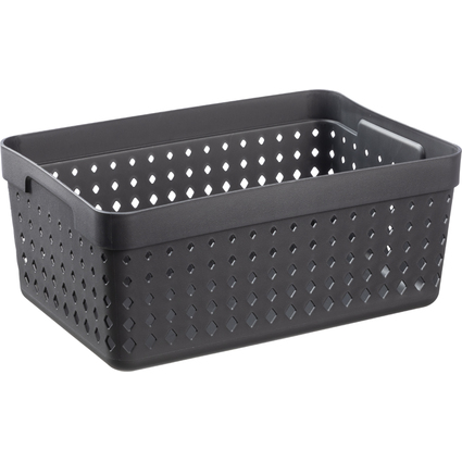 NHG Stapelkrbchen SEOUL ORGANIZER XL, schwarz