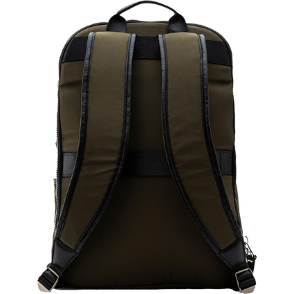 BESTLIFE Business Notebook-Rucksack ALYA, dunkelgrn/schwarz