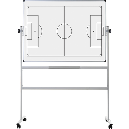 Bi-Office mobile Weiwandtafel, Fuballfeld, 1.200 x 900 mm