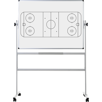 Bi-Office Mobile Weiwandtafel, Eishockeyfeld, 1.200 x 900mm