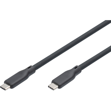 DIGITUS USB 4.0 Silikon-Anschlusskabel, USB-C, 0,5 m