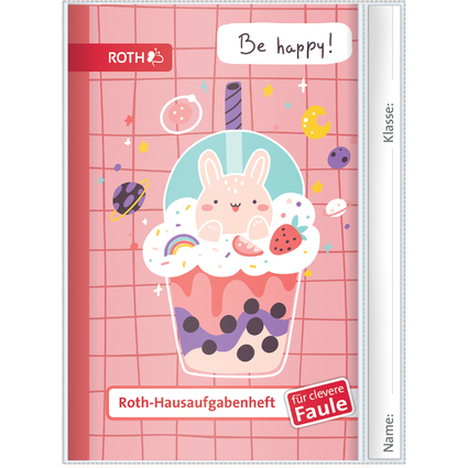 ROTH Hausaufgabenheft Teens fr clevere Faule "Bubble Tea"