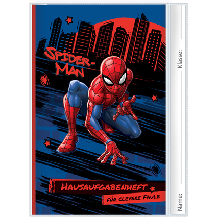 ROTH Hausaufgabenheft fr clevere Faule "Marvel Spiderman"