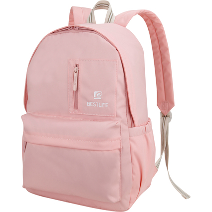 BESTLIFE School Notebook-Rucksack COL RAINBOW, rosa