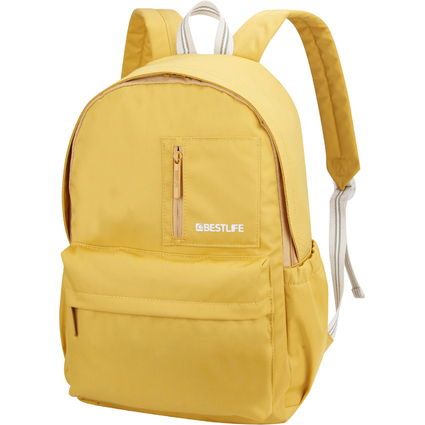BESTLIFE School Notebook-Rucksack COL-RAINBOW, gelb