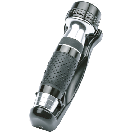 MOOR Notfall-Taschenlampe MONDIAL, fr Hotelzimmer, schwarz