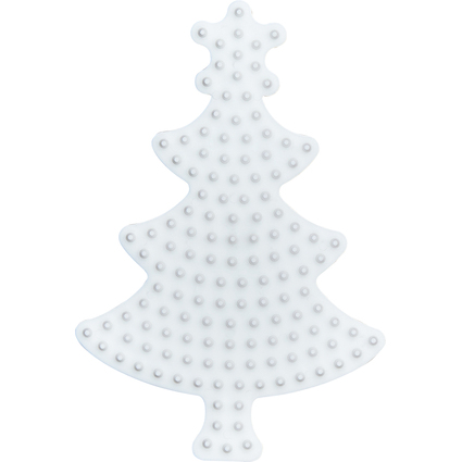 Hama Stiftplatte "Weihnachtsbaum", wei