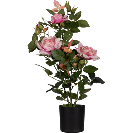 PAPERFLOW Kunstpflanze "Rosenstock", rosa, Hhe: 540 mm