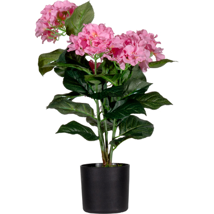 PAPERFLOW Kunstpflanze "Hortensie", rosa, Hhe: 550 mm