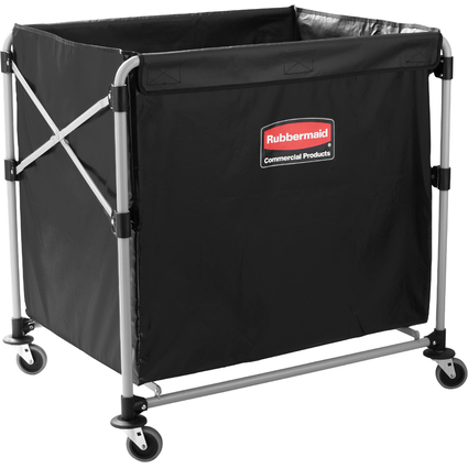 Rubbermaid Rahmen fr Klappwagen X-Cart, 300 Liter, grau