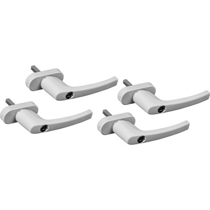 BRDER MANNESMANN Sicherheits-Fenstergriff-Set, wei