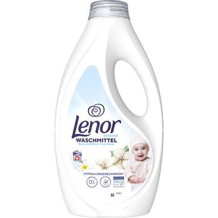 Lenor Flssigwaschmittel Sensitiv, 1,125 Liter - 25 WL