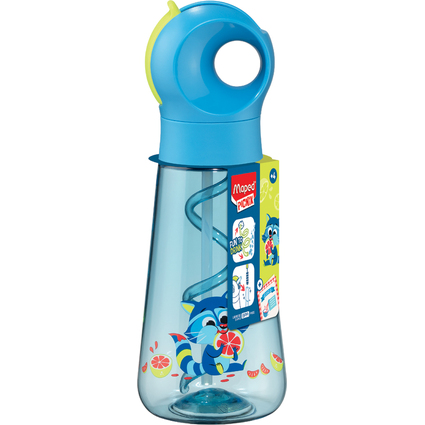 Maped PICNIK Trinkflasche WASCHBR, 0,5 Liter, blau