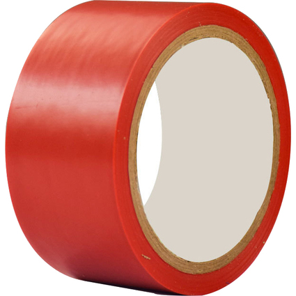 rillprint Bodenmarkierungsband, 50 mm x 33 m, rot