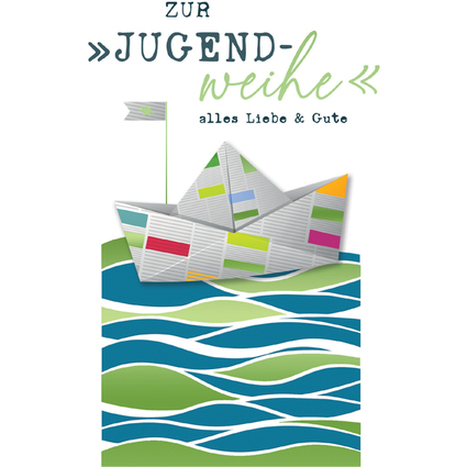 CACTUS Grukarte Jugendweihe "Schiff"