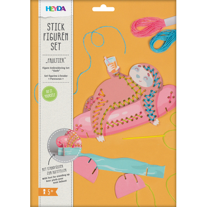 HEYDA Stickfiguren-Set "Faultier"