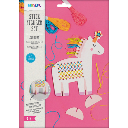 HEYDA Stickfiguren-Set "Einhorn"