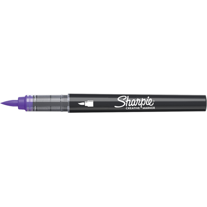 Sharpie Kreativmarker ACRYLIC, Pinselspitze, lila
