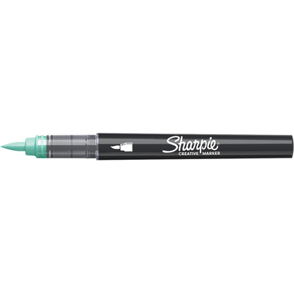 Sharpie Kreativmarker ACRYLIC, Pinselspitze, seegrn