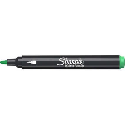 Sharpie Kreativmarker ACRYLIC, Rundspitze, emeraldgrn