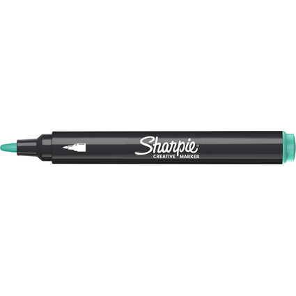 Sharpie Kreativmarker ACRYLIC, Rundspitze, seegrn