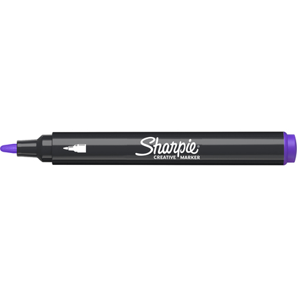Sharpie Kreativmarker ACRYLIC, Rundspitze, lila