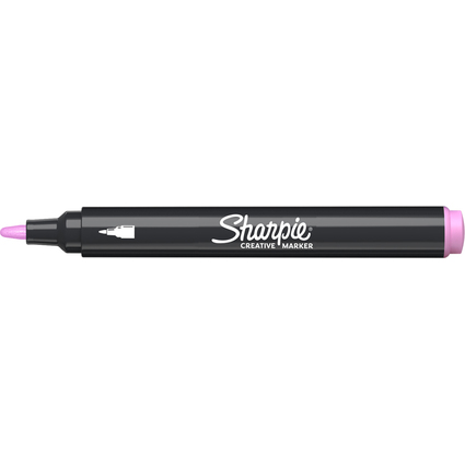 Sharpie Kreativmarker ACRYLIC, Rundspitze, pink