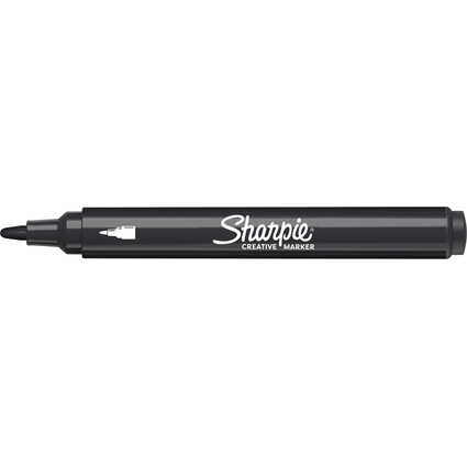 Sharpie Kreativmarker ACRYLIC, Rundspitze, schwarz