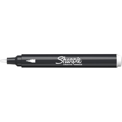 Sharpie Kreativmarker ACRYLIC, Rundspitze, wei