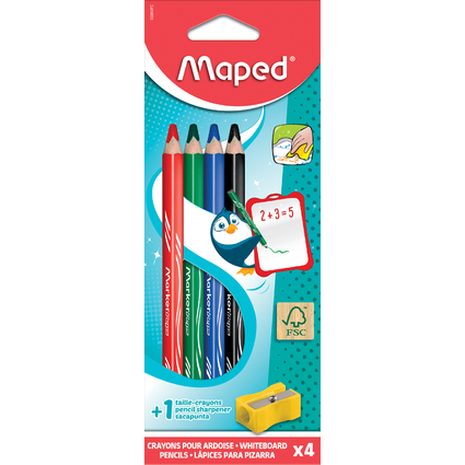 Maped Whiteboard-Marker Marker'Peps, 4er Blister