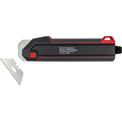WEDO Cutter & Schaber 2-in-1 Premium, Klinge: 19 mm