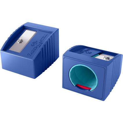 FABER-CASTELL Einzelspitzer Grippy, blau