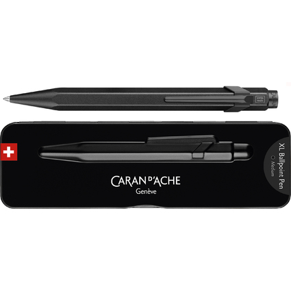 CARAN D'ACHE Druckkugelschreiber 849 XL BLACK CODE, schwarz
