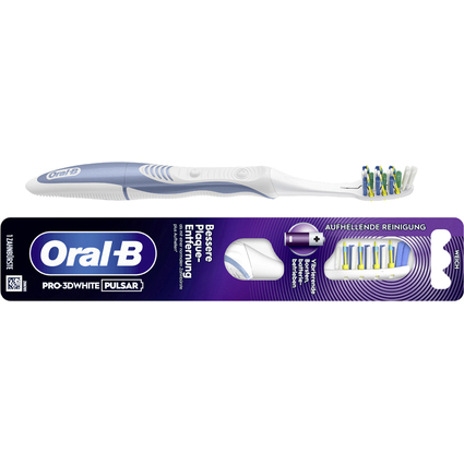 Oral-B Zahnbrste Pro-3D White Pulsar, batteriebetrieben