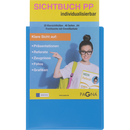 PAGNA Prsentations-Sichtbuch "School", DIN A4, sortiert