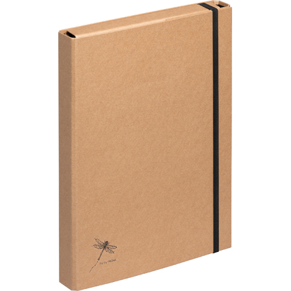 PAGNA Sammelbox "Pur", DIN A4, Karton, natur