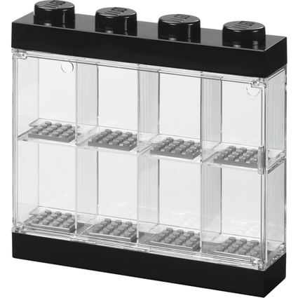 LEGO Minifiguren-Schaukasten DISPLAY CASE 8, schwarz