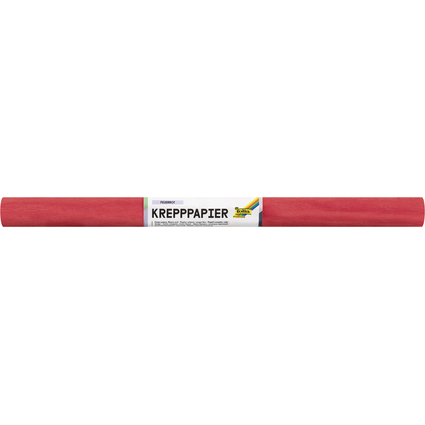 folia Krepppapier-Rolle, (B)500 mm x (L)2,5 m, feuerrot