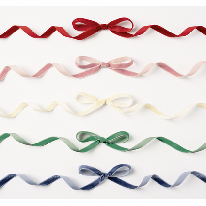 Folia Samtbnder-Set CLASSIC, farbig sortiert
