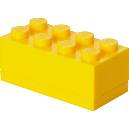 LEGO Snackbox MINI BOX 8, 110 ml, gelb