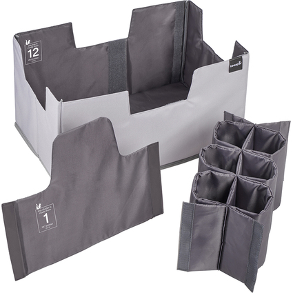 keeeper Einkaufsorganizer-Set "neo", Gre XL, graphite