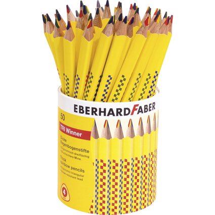 EBERHARD FABER Regenbogenstift TRI WINNER, 50er Kcher