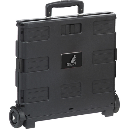 kangaro Klapp-Transportkarre mit Klappbox, Tragkraft: 35 kg