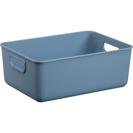 NHG Aufbewahrungsbox AKITA STORAGE M, PP, blau