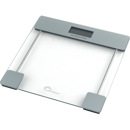 Little balance Digitale Personenwaage SB2, transparent
