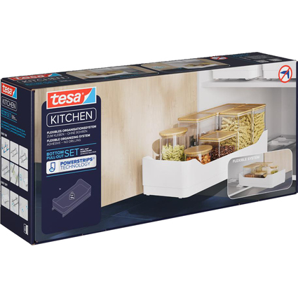 tesa KITCHEN Schrankauszug BOTTOM PULL-OUT, wei