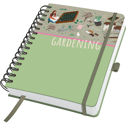 sigel Spiralbuch Jolie Inspire "Garden Love", DIN A5