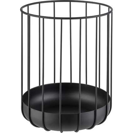 APS Brot- und Obstkorb URBAN, rund, 225 mm, schwarz