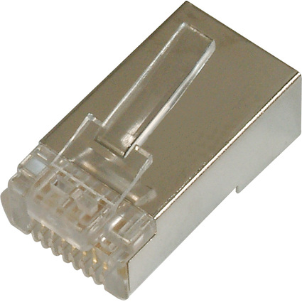 DIGITUS RJ45 Stecker fr Rundkabel, Kat. 5e, ungeschirmt