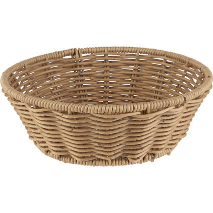 APS Brotkorb COVE, rund, Durchmesser: 200 mm, beige